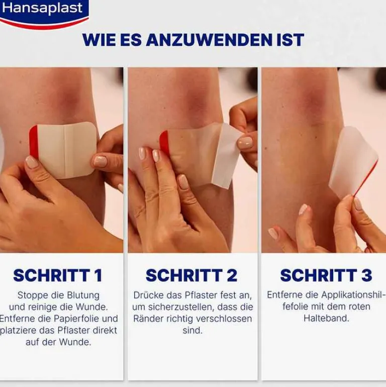 Zweite Haut Schutz Pflaster gross, 3 St^Hansaplast Outlet