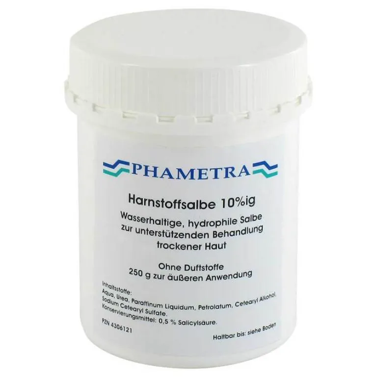 Harnstoffsalbe 10%ig, 250 g^Phametra Best