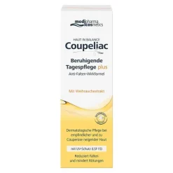 Medipharma Cosmetics Empfindliche Haut|Trockene & Sensible Haut-Haut in Balance Coupeliac Beruhigende Tagespflege, 50 ml