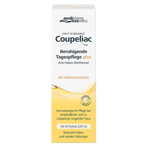 Medipharma Cosmetics Empfindliche Haut|Trockene & Sensible Haut-Haut in Balance Coupeliac Beruhigende Tagespflege, 50 ml