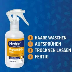 Hedrin Läuseshampoo-Protect & Go Spray, 100 ml