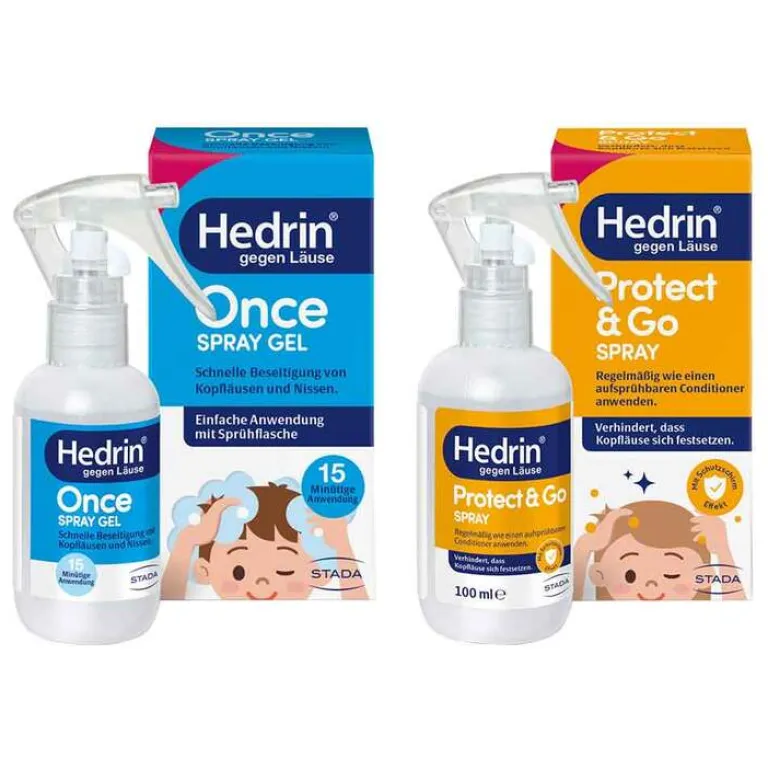 Hedrin Läusemittel-Vorteilspackung Kombipackung, 1 P