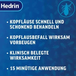 Hedrin Läusemittel-Vorteilspackung Kombipackung, 1 P
