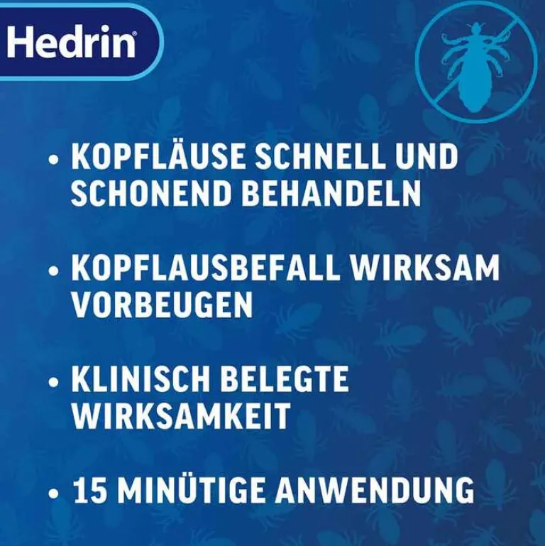 Hedrin Läusemittel-Vorteilspackung Kombipackung, 1 P