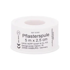 Heftpflaster Kunstseide 5mx2,5cm DIN 13019-EL, 1 St- Heftpflaster