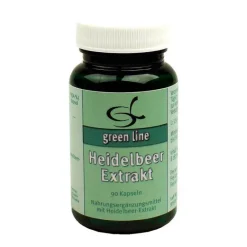 Green line Nutritheke Heidelbeer Extrakt Kapseln, 90 St- Augenvitamine