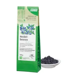 Heidelbeeren Arzneitee Myrtilli fructus bio , 100 g^Salus New