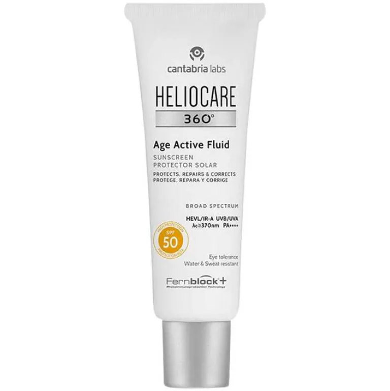 Heliocare 360° Age Active Fluid SPF 50, 50 ml- Lsf 50+|Gesicht