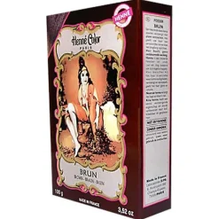 Henna Color Pulver braun Brun, 100 g^ Outlet