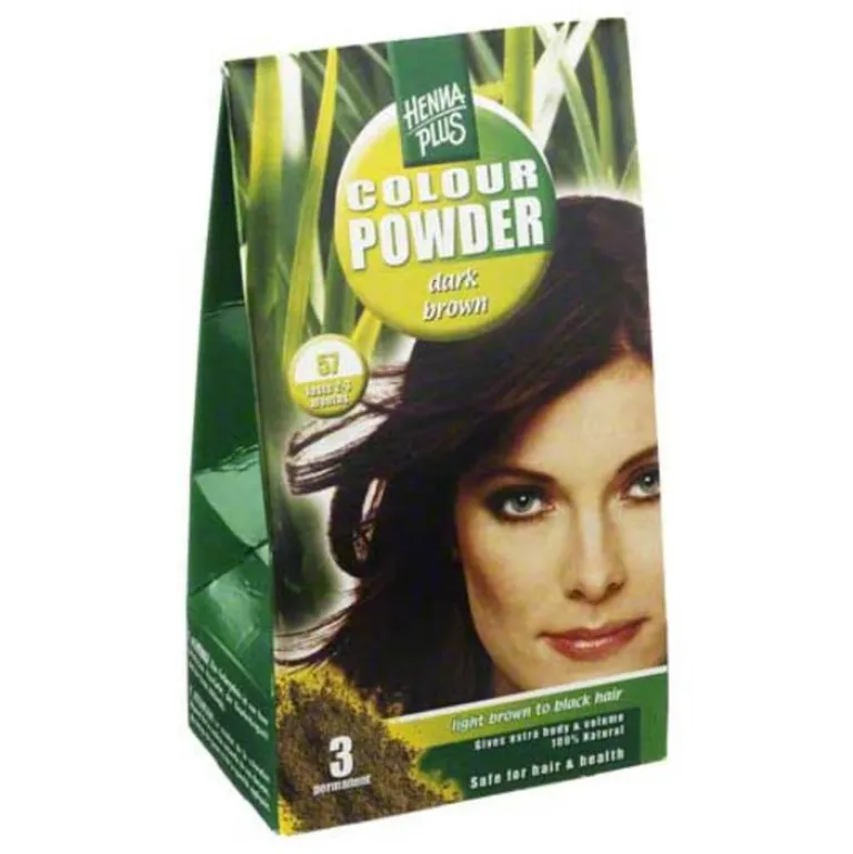 Colour Powder Dark Brown 57, 100 g^Hennaplus Discount