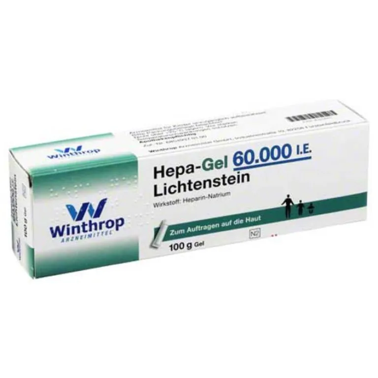 Winthrop Venenleiden-Hepa Gel 60.000 I.E. Lichtenstein, 100 g