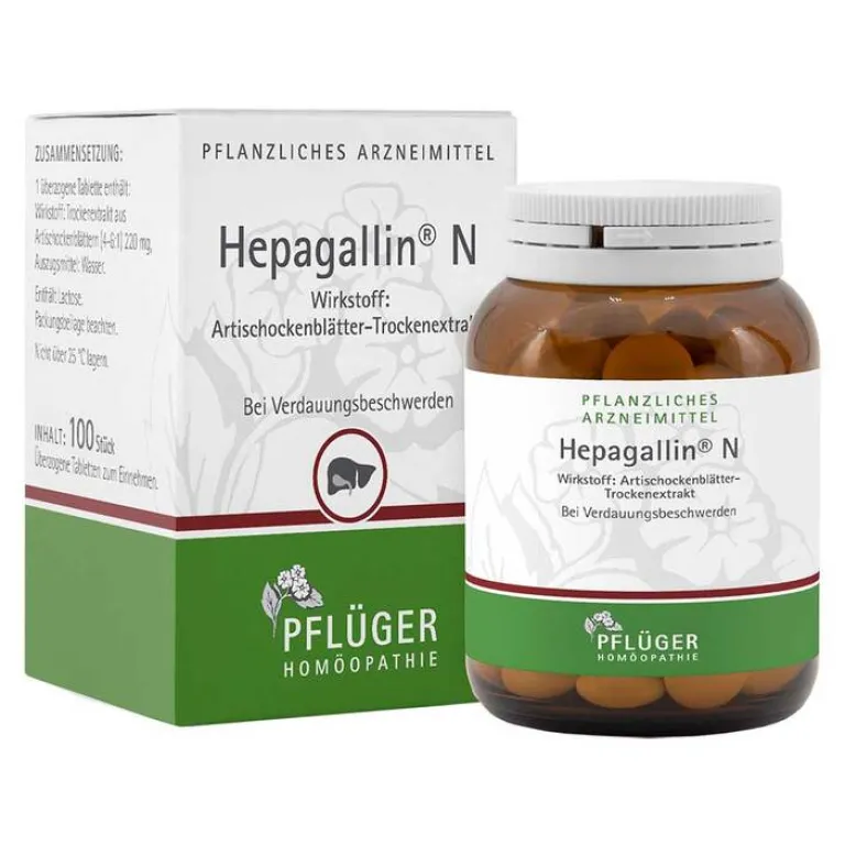 Pflüger Hepagallin N Dragees, 100 St- Verdauung