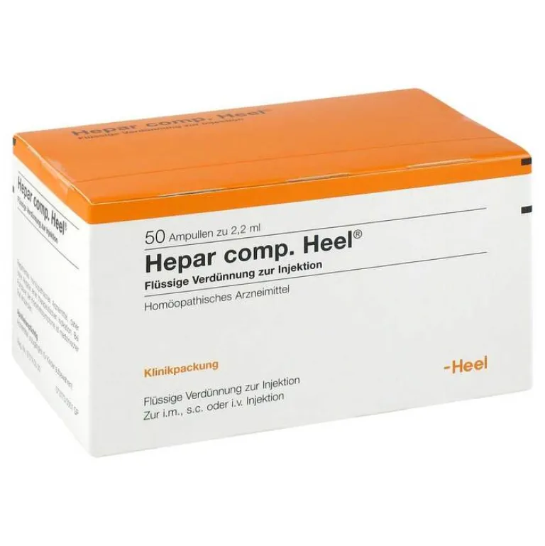 Hepar comp. Ampullen, 50 St^Heel Clearance