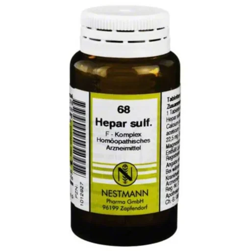 Nestmann Hepar sulfuris F Komplex Nr. 68 Tabletten, 120 St- Nestmann