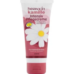 Herbacin Kamille Intensiv Pflegecreme Tube, 100 ml- Trockene Haut