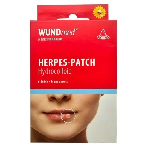 Wundmed Herpes Patch hydrokolloid, 6 St- Lippenherpes
