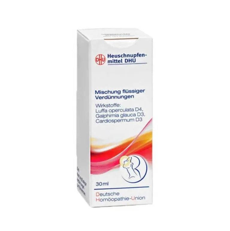 DHU Homöopathische Allergiemittel-Heuschnupfenmittel Liquidum, 30 ml