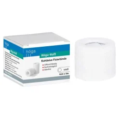 Höga-Pharm Haft- & Fixierbinden|Binden & Verbände-Höga Haft Binde 4cmx4m, 1 St