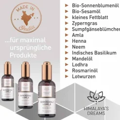 Himalayas Dreams Ayurveda Haaröl Bhringraj & Amla, 100 ml- Haarpflege