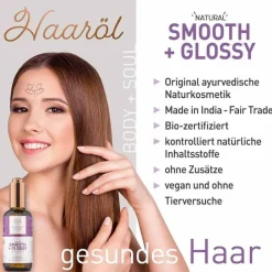 Himalayas Dreams Haarpflege-Himalaya`s Dreams Ayurveda Haaröl smooth & glossy, 100 ml