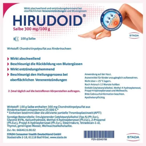 ® Salbe, 100 g^Hirudoid Clearance