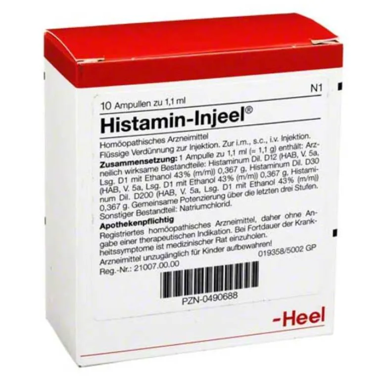 Injeel Heel-Histamin Ampullen, 10 St