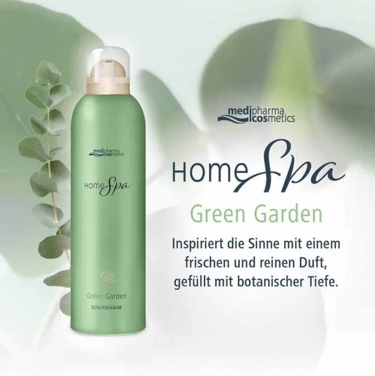 Dr. Theiss Home Spa Green Garden Duschschaum, 200 ml- Duschen & Waschen