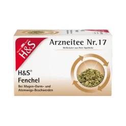 H&S Tee Mittel Gegen Blähungen-H&S Fencheltee ungemischt Filterbeutel, 20X2.2 g