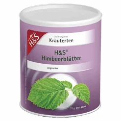 H&S Tee Loser Tee-H&S Himbeerblätter loser Tee, 70 g