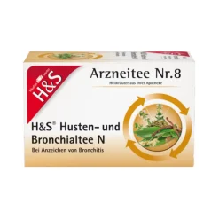H&S Tee H&S Husten- und Bronchialtee N Filterbeutel, 20X2.0 g- Erkältungstee