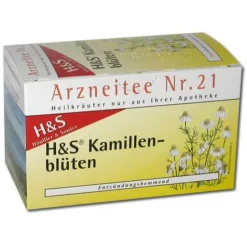 H&S Tee Magentee-H&S Kamillentee Filterbeutel, 20X1.5 g