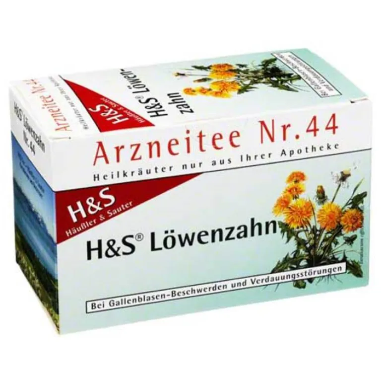 H&S Tee H&S Löwenzahn Filterbeutel, 20X2.0 g- Galle Medikamente