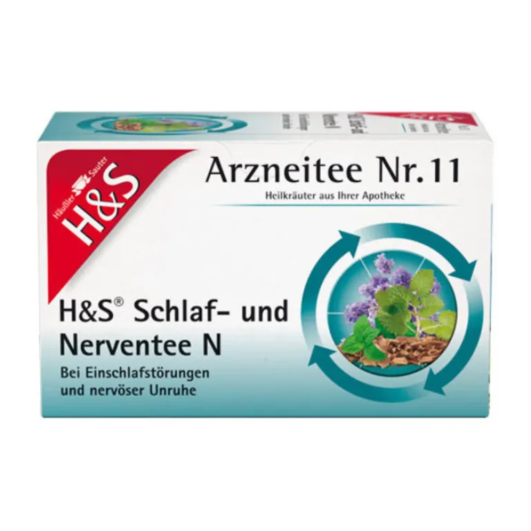H&S Tee Beruhigungstee-H&S® Schlaf- und Nerventee N Filterbeutel, 20X2.0 g