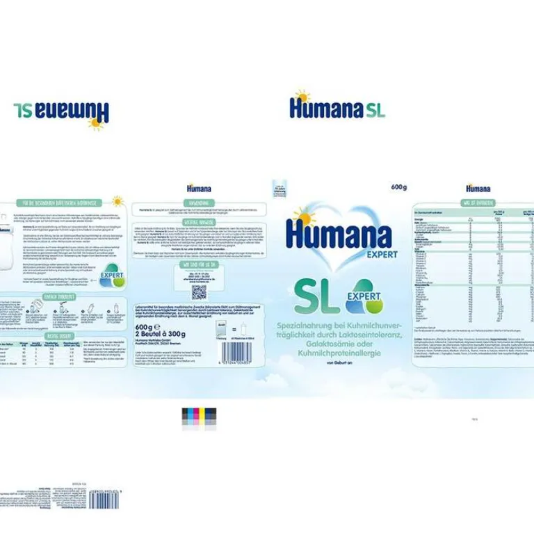 Humana SL Expert Spezialnahrung Pulver FS, 2X300 g- Spezialnahrung