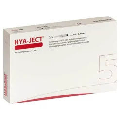 Hya-Ject Hyaluronspritzen-® Hyaluronsäure Fertigspritzen, 5 St