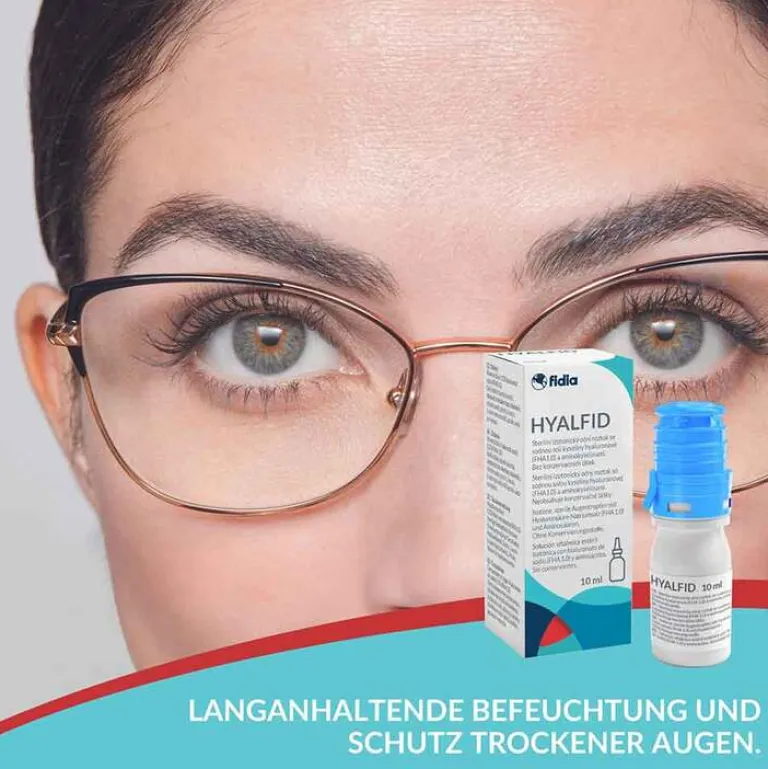Augentropfen, 10 ml^Hyalfid Hot