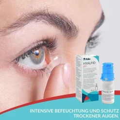 Hyalfid Augentropfen Trockene Augen-Gel Augentropfen, 10 ml