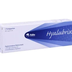 Hyalubrix Hyaluronspritzen-Hyaluronsäure Injektionslösung in einer Fertigspritze, 1X2 ml