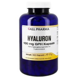 Hyaluron 100 mg GPH Kapseln, 360 St- Hyaluronsäure
