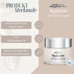 Hyaluron Anti-Aging Cremegel, 50 ml^Medipharma Cosmetics Hot