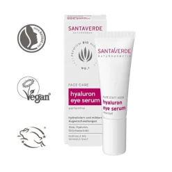 Santaverde Augenpflege-Hyaluron Eye serum, 10 ml