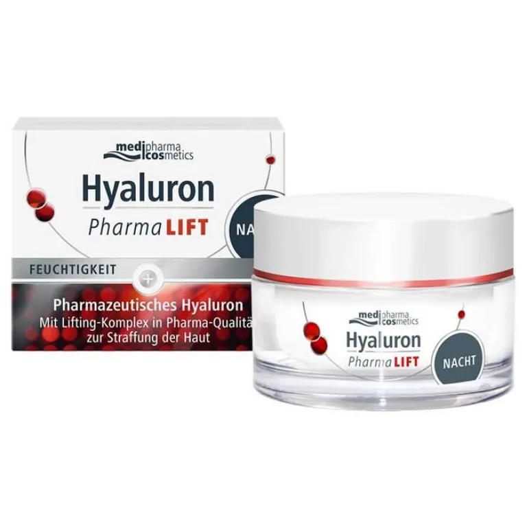 Medipharma Cosmetics Hyaluron Pharmalift Nacht Creme, 50 ml- Nachtpflege