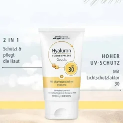 Hyaluron Sonnenpflege Gesicht LSF 30, 50 ml^Medipharma Cosmetics Discount