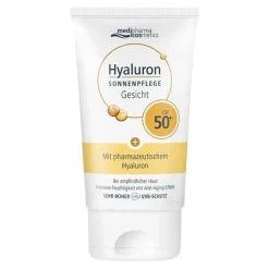 Medipharma Cosmetics Hyaluron Sonnenpflege Gesicht LSF 50+ , 50 ml- Lsf 50+