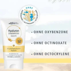 Medipharma Cosmetics Hyaluron Sonnenpflege Gesicht LSF 50+ , 50 ml- Lsf 50+
