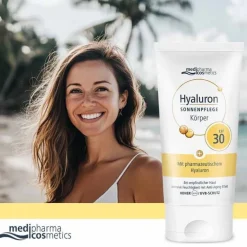 Hyaluron Sonnenpflege Körper LSF 30, 150 ml^Medipharma Cosmetics Hot