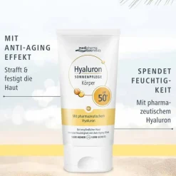 Medipharma Cosmetics Hyaluron Sonnenpflege Körper LSF 50+ , 150 ml- Lsf 50+