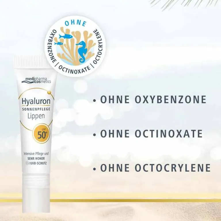 Medipharma Cosmetics Lsf 50+-Hyaluron Sonnenpflege Lippen LSF 50+ , 7 ml