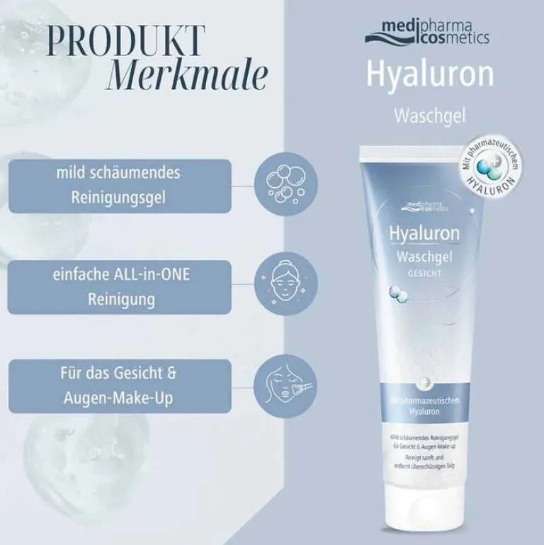 Hyaluron Waschgel, 150 ml^Medipharma Cosmetics Hot