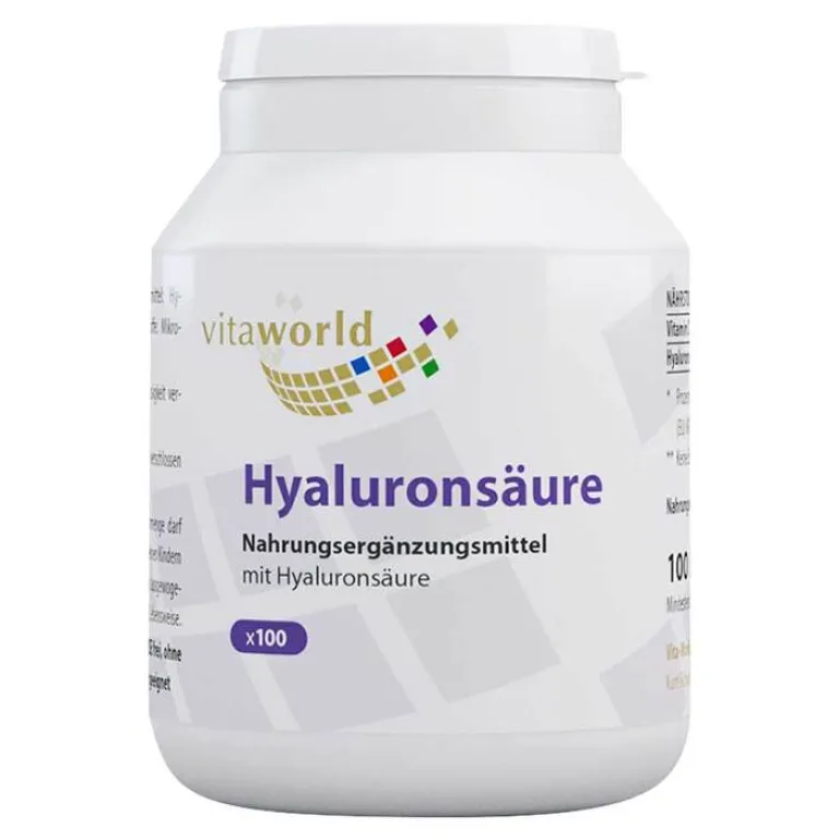 Hyaluronsäure 100 mg Kapseln, 100 St^Vitaworld Sale